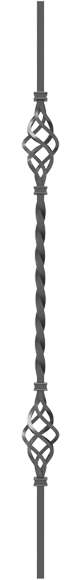 0505124 · 12 mm baluster