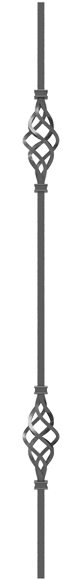 050512404 · 12 mm baluster