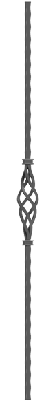 0505524 · 12 mm baluster