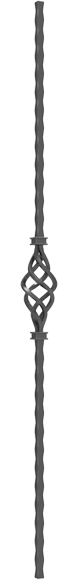 0506008 · 12 mm baluster